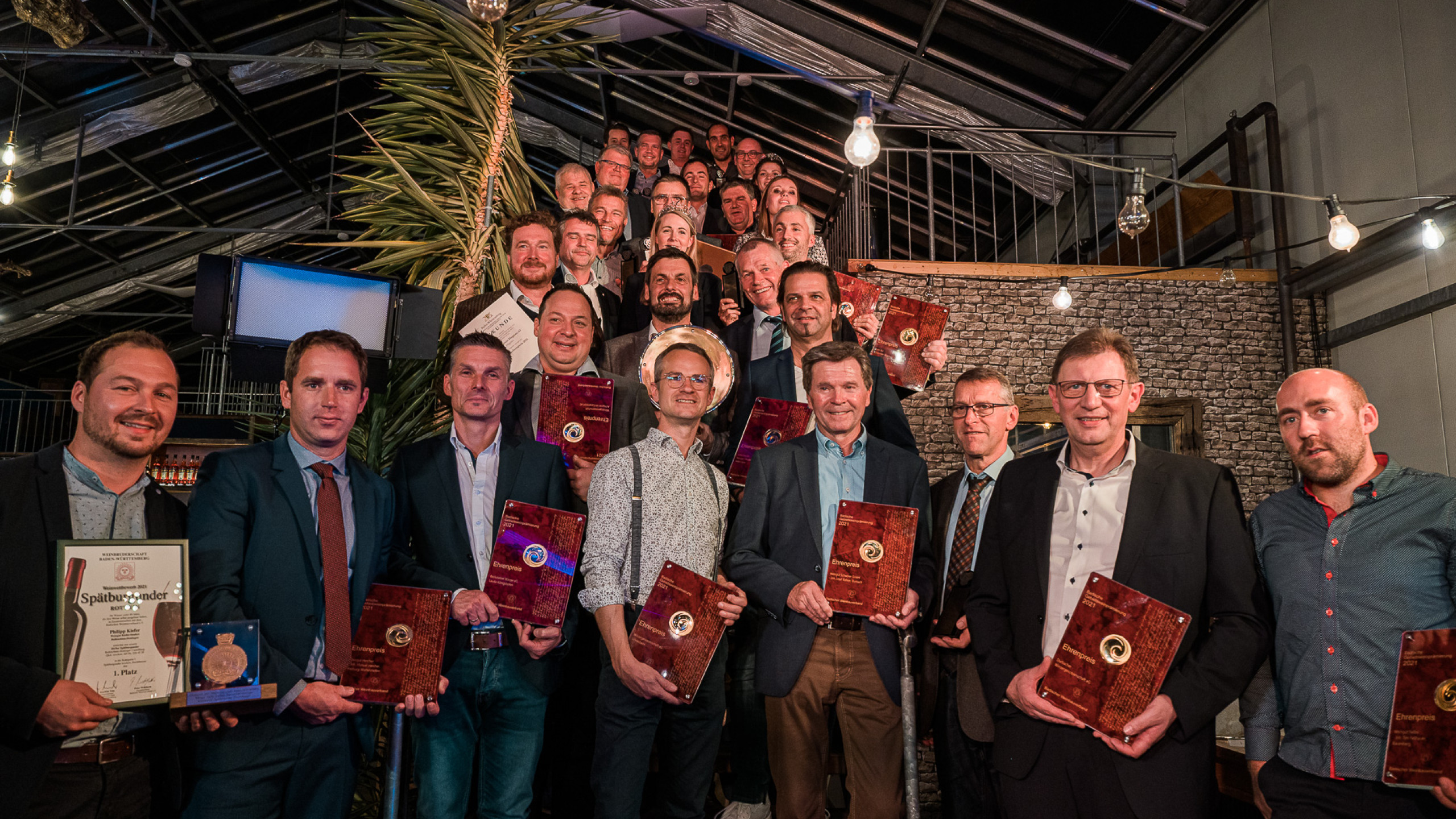 Verleihung der Ehrenpreise der Gebietsweinprämierung