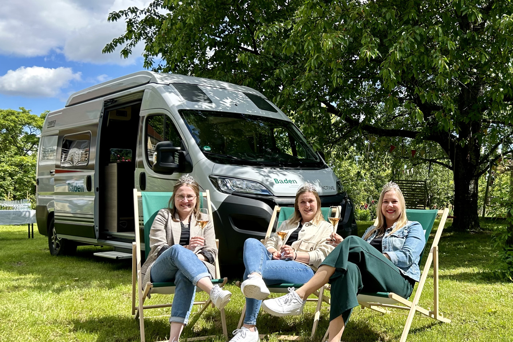 Auftakt zur CamperTour der Badischen Weinhoheiten