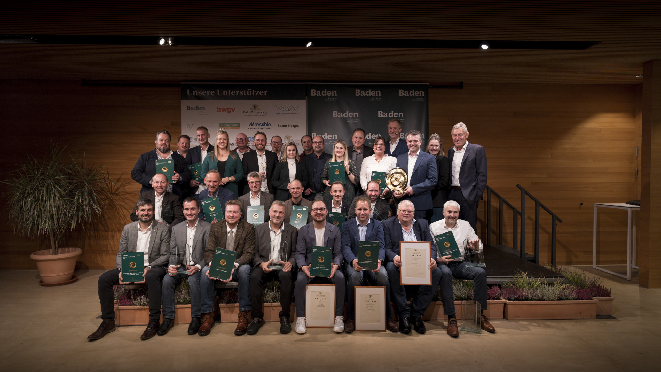 Ehrenpreisträger der Badischen Gebietswein- und Sektprämierung 2023